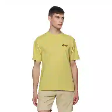 Drew House FW22 LogoT pastel yellow