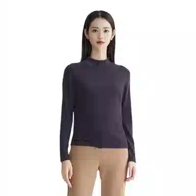 完型 保暖亲肤蓄热舒适吸湿排汗抗起球不褪色针织衫 女款
