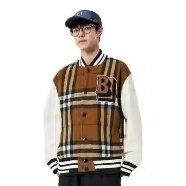 Burberry SS22 Logo Check Jacket Brown