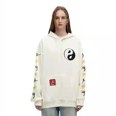 PALACE High Kickhood Oof White FW21