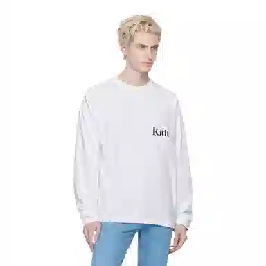 KITH Quinn Tee White