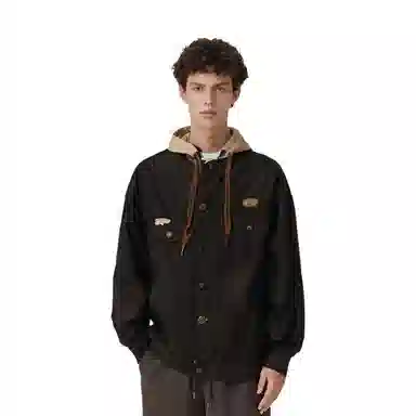 Aape FW24 Denim Jacket Brown