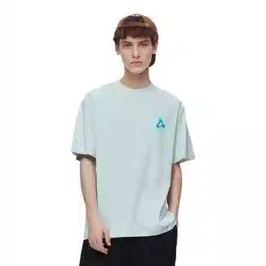 PALACE FW24 TRI-FADED T-SHIRT FAINT BLUE LOGOT