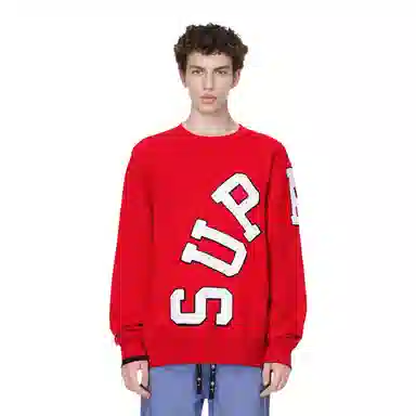 Supreme FW20 Week 1 Big Arc Crewneck Logo