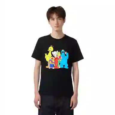 UNIQLO x Kaws x Sesame Street T-Shirt Black