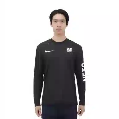 Nike Brooklyn Nets Dri-FIT Long Sleeve Tee
