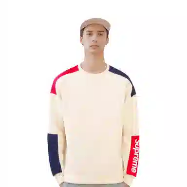 Supreme SS19 Formula Crewneck Natural