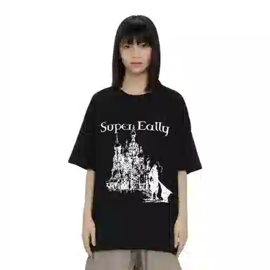 SUPEREALLY Castle Clock Tower Tee