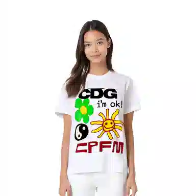 CDG x Cactus Plant Flea Market Sunflower T-Shirt