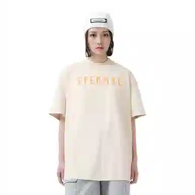 Fear of God FW22 ETERNAL Cotton Ss T-shirt Cement T