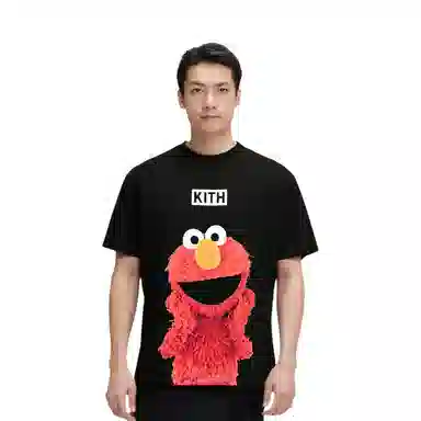 KITH x Sesame Street FW24 Tee Black