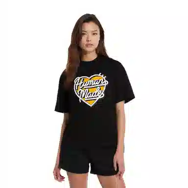 HUMAN MADE SS24 Heart Logo Crewneck T-Shirt
