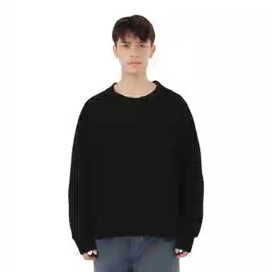 PUMA Classics Crew Black