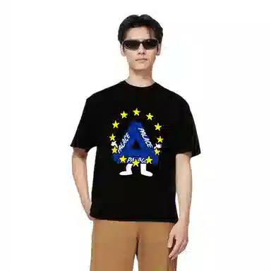 PALACE Mlssing Eu T-Shirt Black T