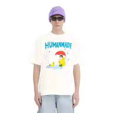 HUMAN MADE x KEIKO SOOTOME Logo T-Shirt White