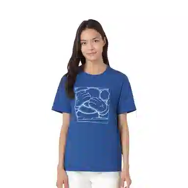 UNIQLO x KAWS Blue T-Shirt