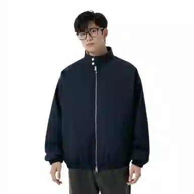 【dme】 潮流简约日系复古底特律宽松休闲白鸭绒夹克男冬季时尚立领中性户外运动羽绒服 男女同款