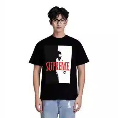 Supreme FW17 x Scarface Split Tee Black T