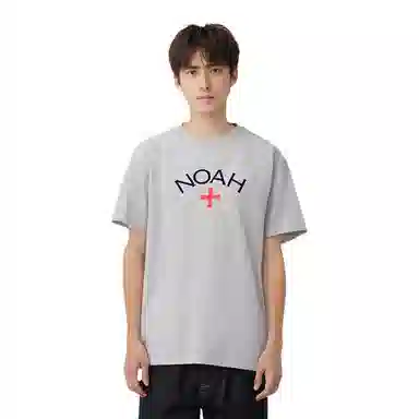 NOAH NYC Logo Tee Grey T