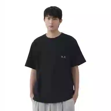 UNIQLO x Sesame Street x KAWS Black T-Shirt