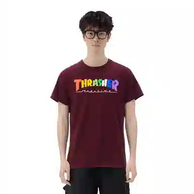 Thrasher Rainbow Logo T-Shirt
