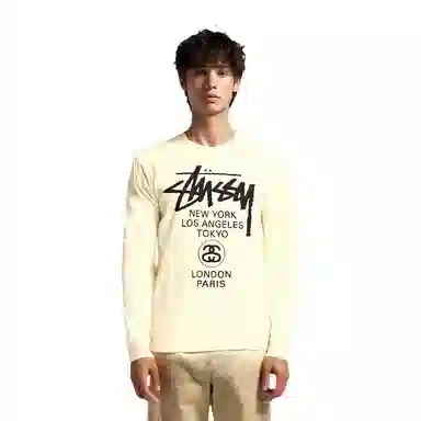 Stussy WORLD TOUR LS TEE T