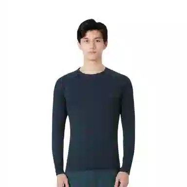 浪莎 跑步运动长袖速干篮球健身衣 男款