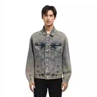 Represent FW22 Denim Jacket Blue