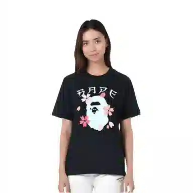 A BATHING APE SAKURA APE HEAD TEE