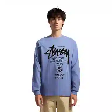 Stussy WORLD TOUR LS TEE T