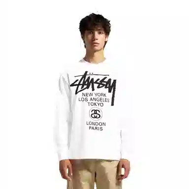 Stussy WORLD TOUR LS TEE T