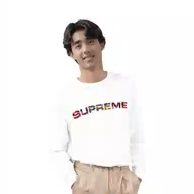 Supreme SS20 Week 5 Meta Logo LS Top LogoT