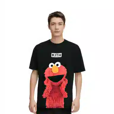 KITH x Sesame Street FW24 Tee Black