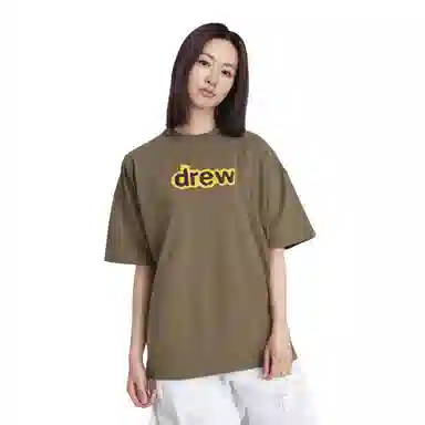Drew House logo Secret ss Tee Secret Midnight Olive T