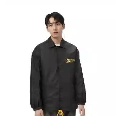 Drew House Logo Jacket Black