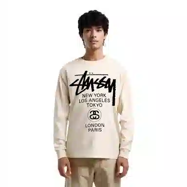 Stussy WORLD TOUR LS TEE T