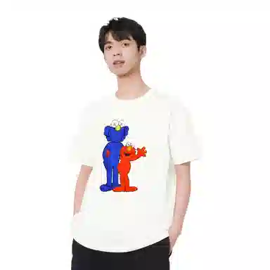UNIQLO x Sesame Street KAWS T-Shirt White