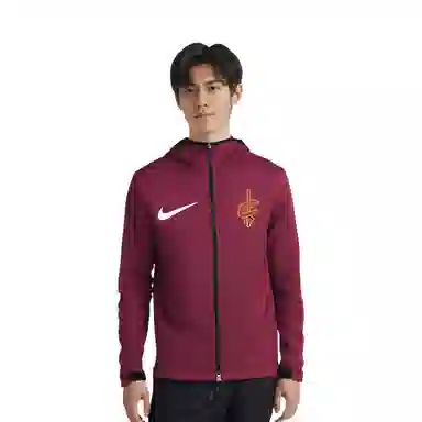 Nike Therma Flex Showtime NBA Hoodie Red