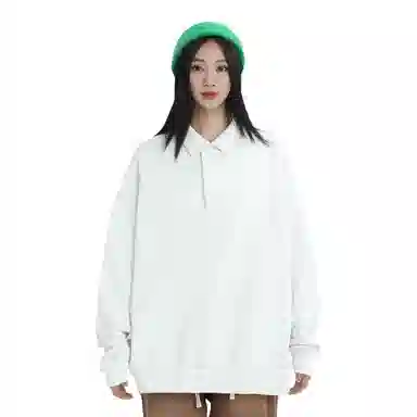 IDLT Oversized Relaxed Collar Sweatshirt