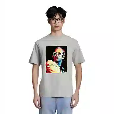 PALACE x Elton John Grey Tee