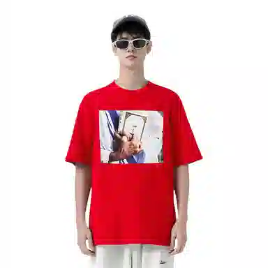 Supreme FW19 Week 7 Bible Tee Red