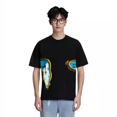 Supreme The Persistence of Memory Tee Black