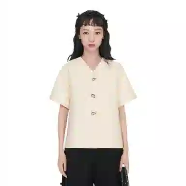 Jil Sander FW24 Single-Breasted Shirt White