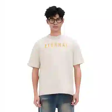 Fear of God Cotton SS23 ETERNAL SS T-Shirt Light Oatmeal T