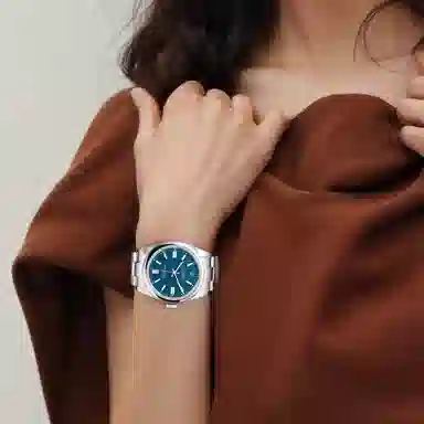 Rolex Oyster Perpetual 41mm Blue Dial