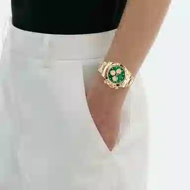 Rolex Daytona 40mm Green Dial 18k Gold