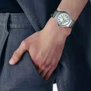 RADO Ceramic Quartz 40mm Silver