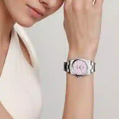 Rolex Oyster Perpetual 34mm Pink Dial