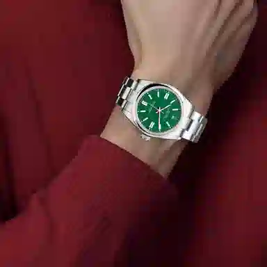 Rolex Oyster Perpetual 41mm Green Dial