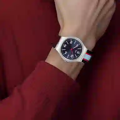 Swatch Essentials Quartz Blue Dial